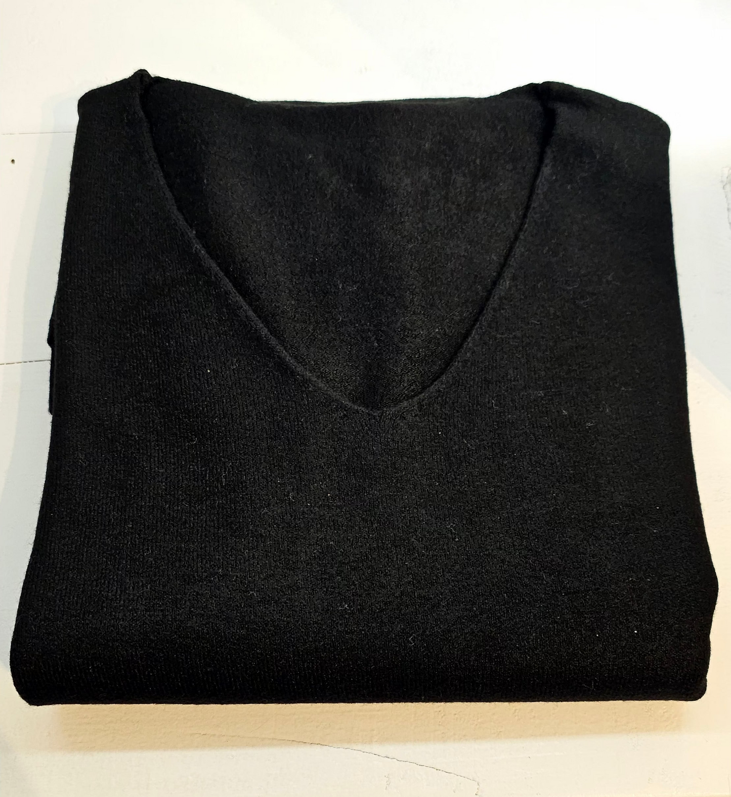 Jersey cuello a pico plus size en viscosa