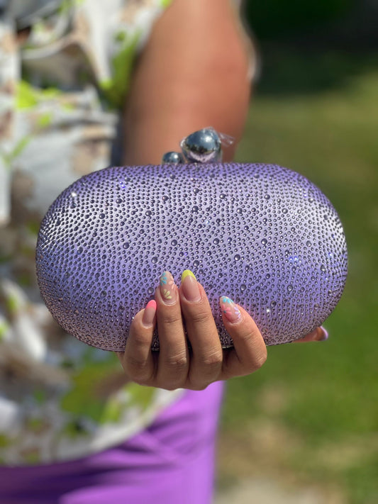 Clutch con strass Mimia-Mua