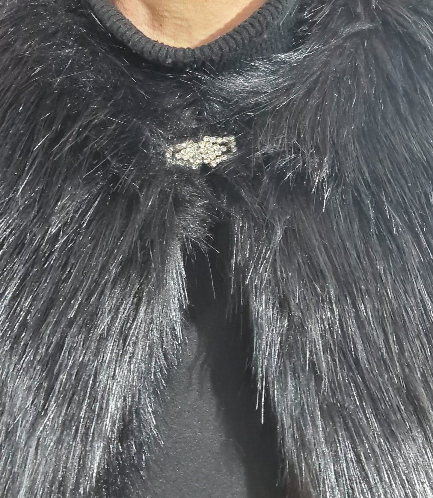 Abrigo de piel pelliccia