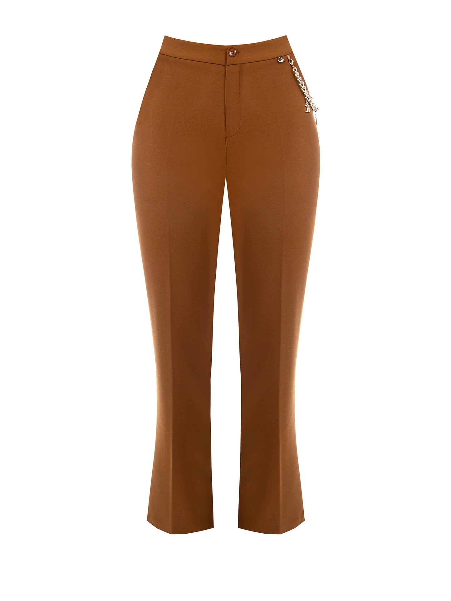 Pantalones curvy con charm Kitana